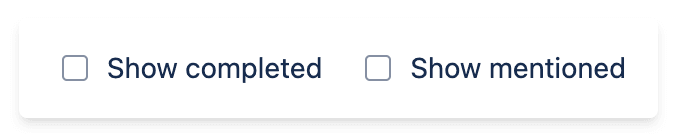 Tick Assignment Board Filters